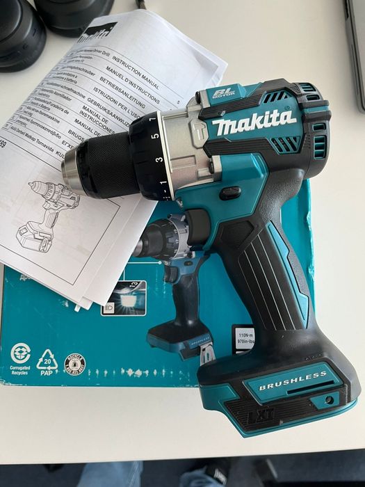 Set Makita brushless bormasina autofiletanta DHP484 DHP489