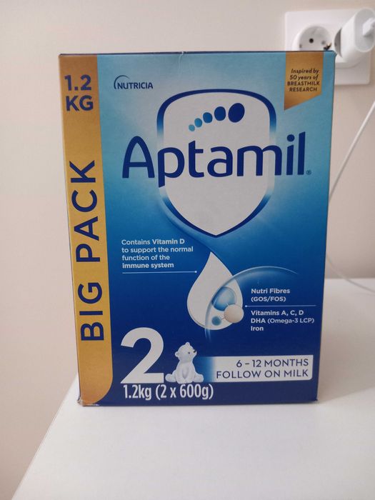 Адаптирано мляко Аптамил Внжс от Англия