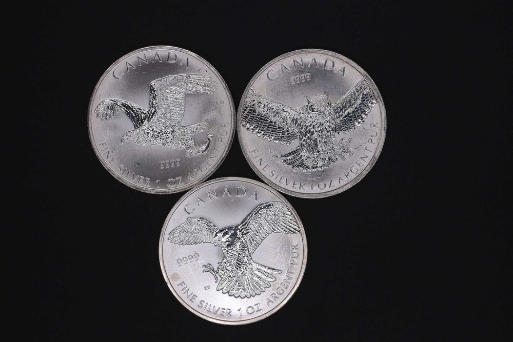 Инвестиционни монети, сребро, 1 оз / унция