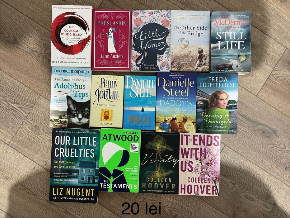 Vand diverse carti romana si engleza