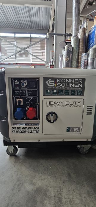 Generator mobil diesel KS 9300DE-1/3 ATSR