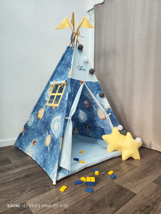 Детска палатка за игра Космос