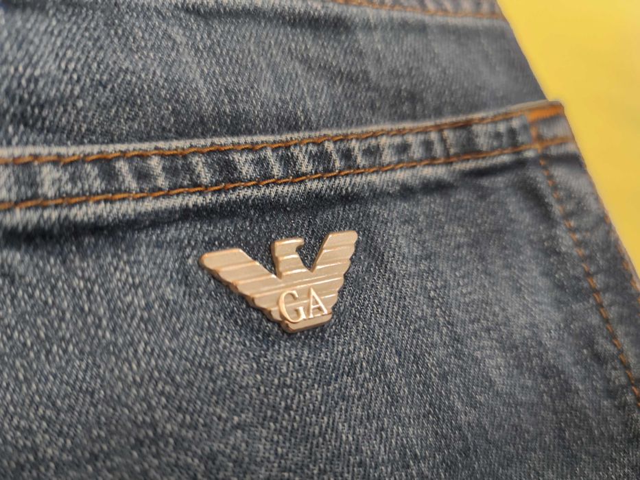 Blugi Giorgio Armani - Regular Light-Blue