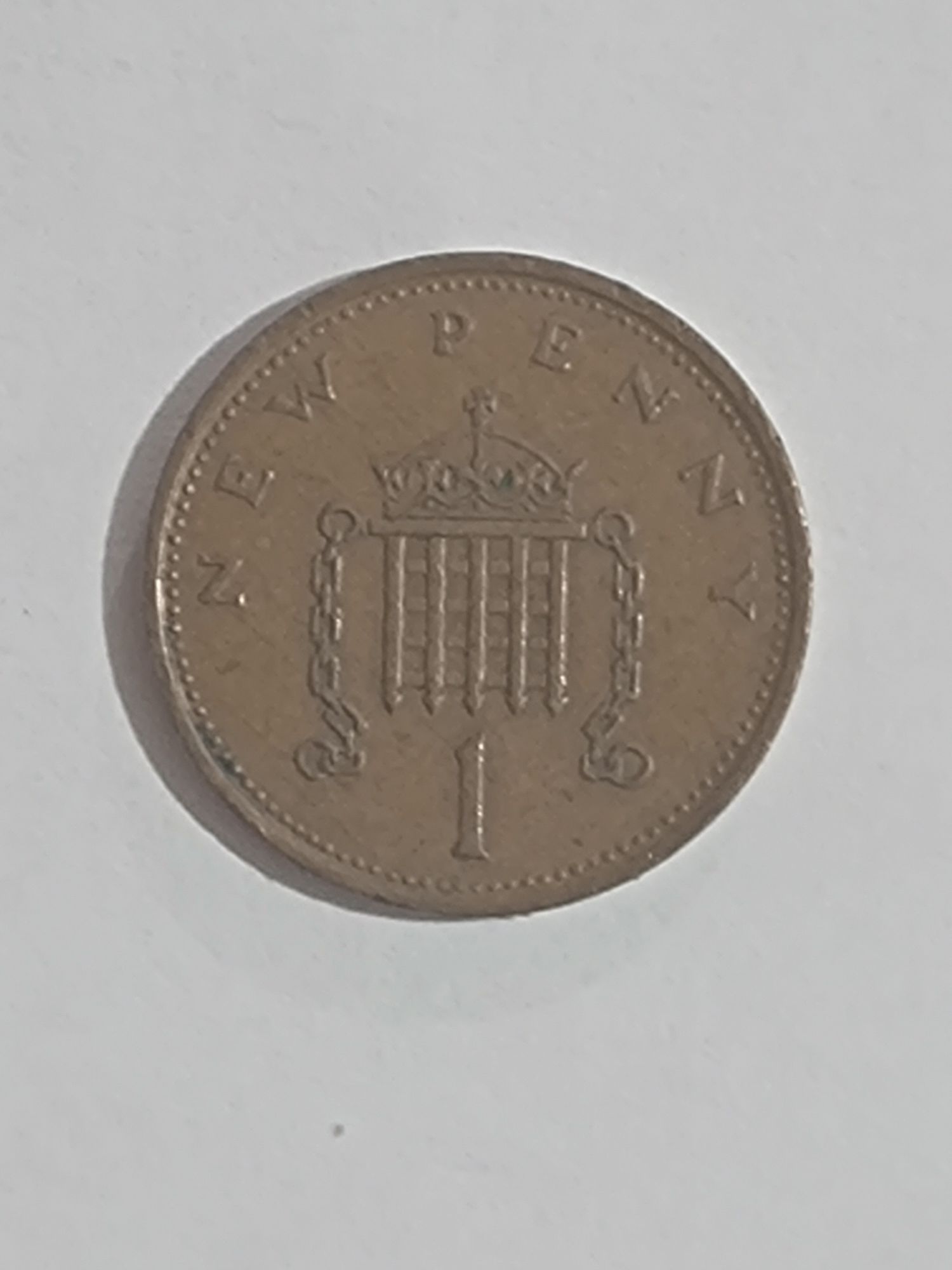 Doua monezii  rare de 1 penny Marea Britanie