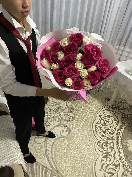 Роза свежиий жана алынган