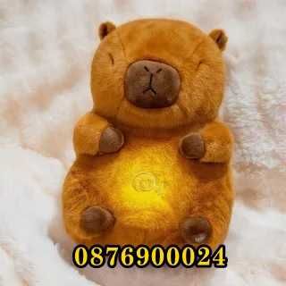 НОВО! Дишаща Капибара Дишащо мече Плюшена дишаща играчка за сън