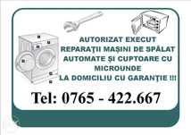 Reparatii masini de spalat automate la domiciliu Oradea, BIHOR