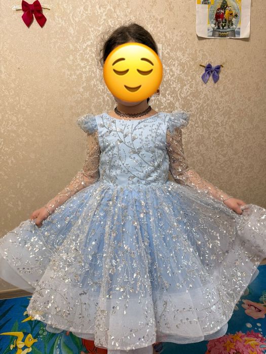 Детское платье 128-134