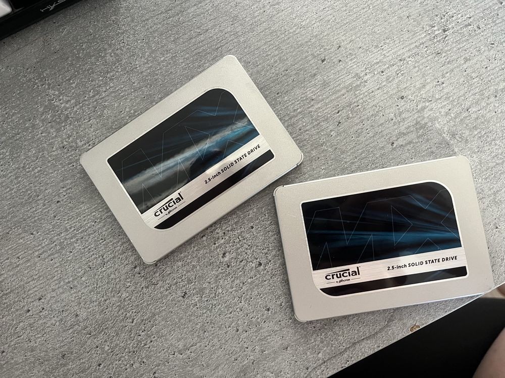 2 SSD Crucial 250GB