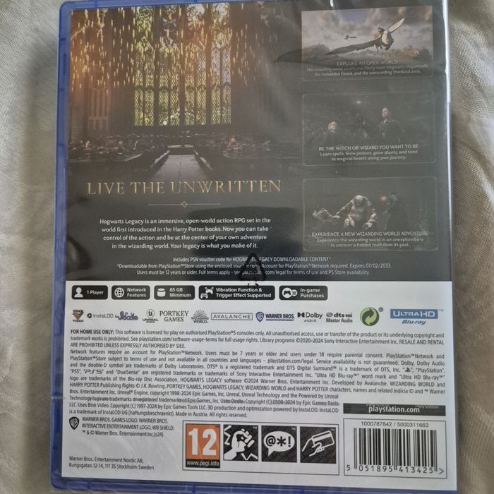 2 бр. неразопаковани игри за Playstation 5