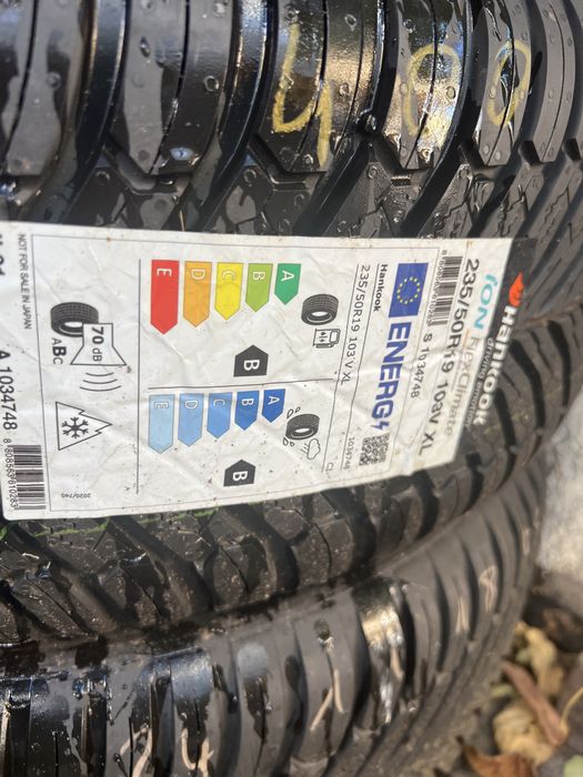 235 50 19 Hankook Kinergy 4S / Vulcanizare Non Stop