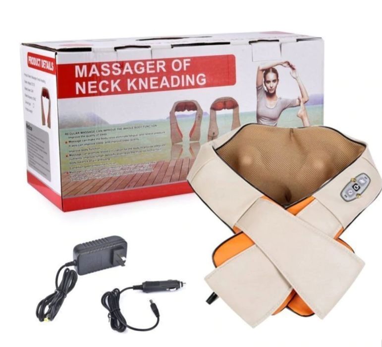 Aparat masaj cervical cu bile si infrarosu 24W