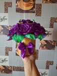 Букет из атласных лент
