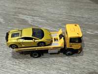 Camion platforma CARARAMA auto Scania 1:87