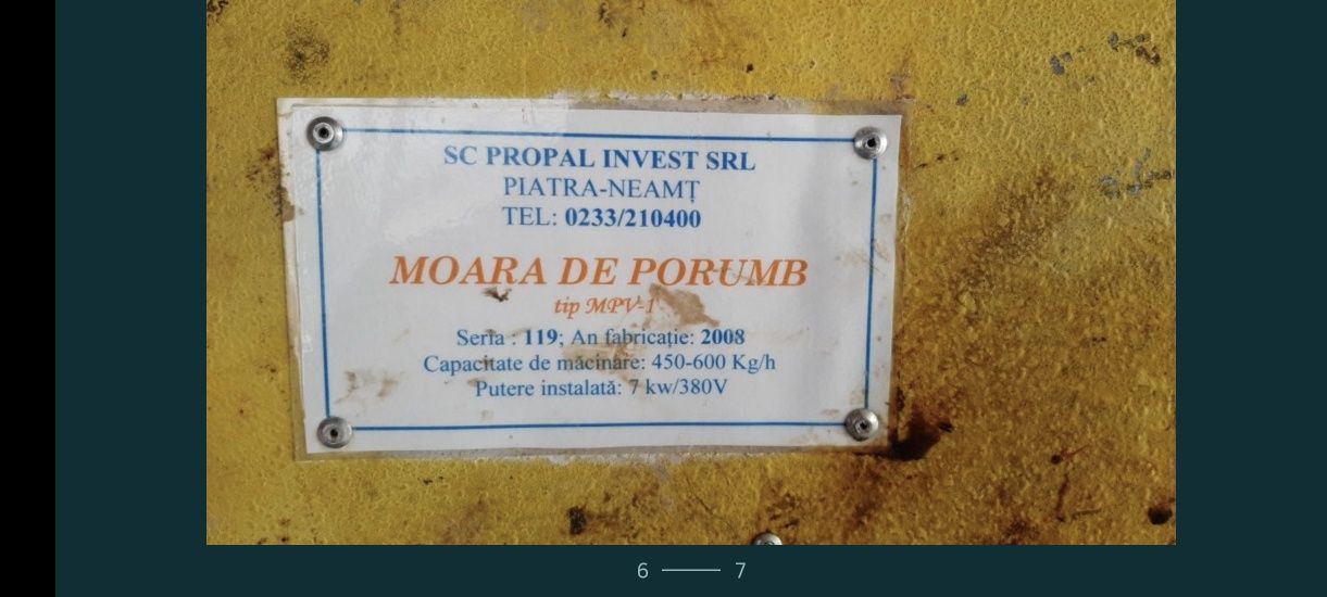 Moara de malai Propal