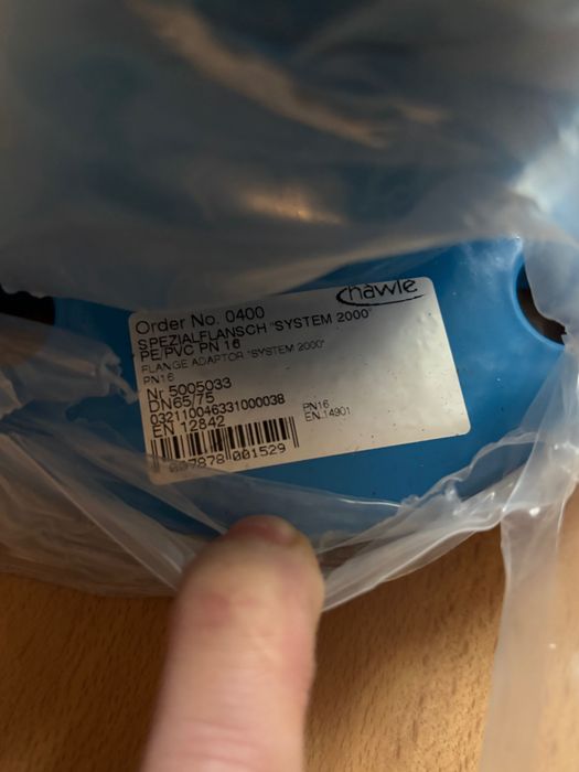 Flansa membrana Speciala Hawle