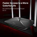 Mercusys AC1200. 2 tarmoqlik wi-fi router / 2 диапазонный wi-fi роутер