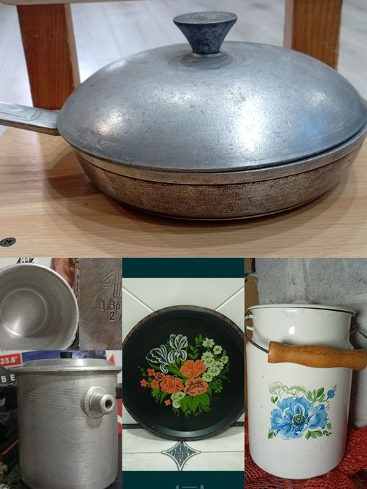 Сковорода маленькая,Пульт от  телевизора ,телефон юг