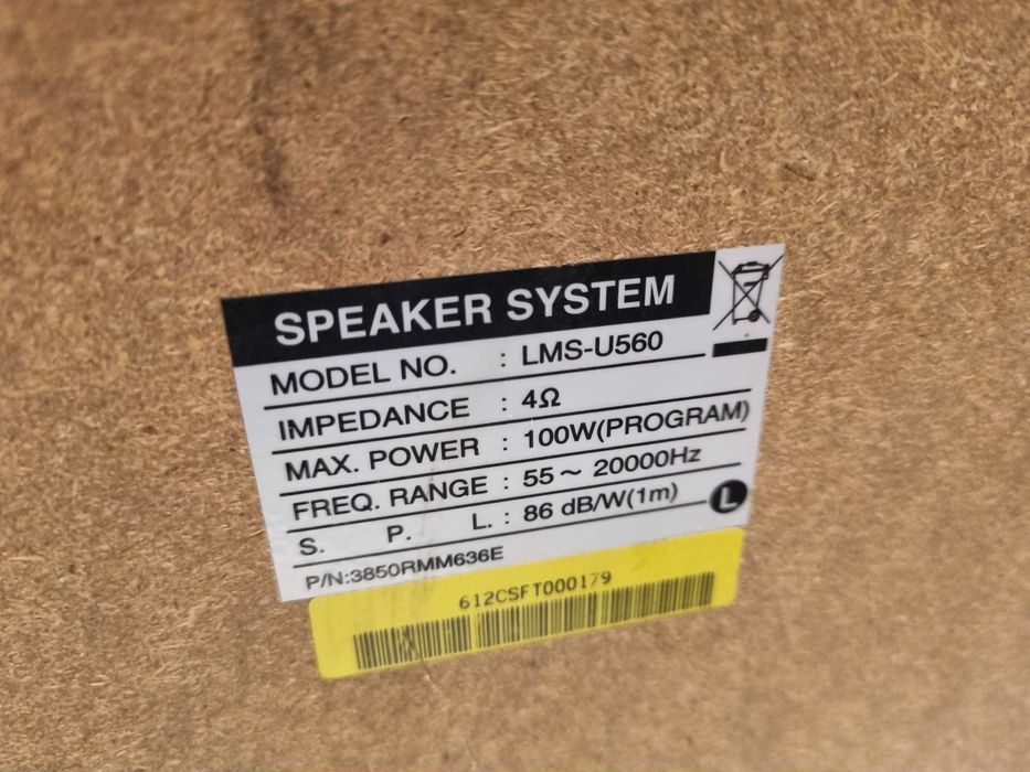 Boxe LG LMS-U560 4ohm 100W  86db 1w 1m pc