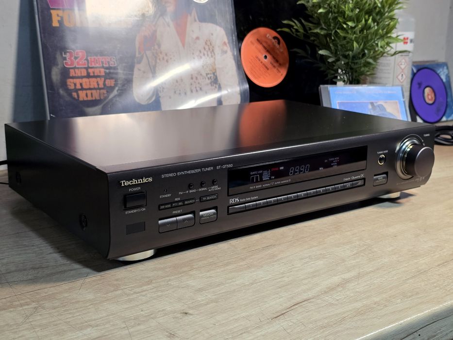 Radio tuner TECHNICS ST-GT550, RDS, class AA, made in japan