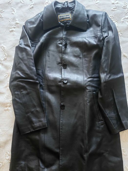 Пиджак кожа натуральная