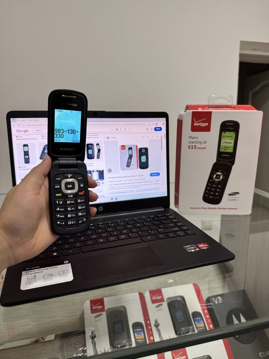 Perfectum Samsung Verizon Gusto 3 + bonusga nomer