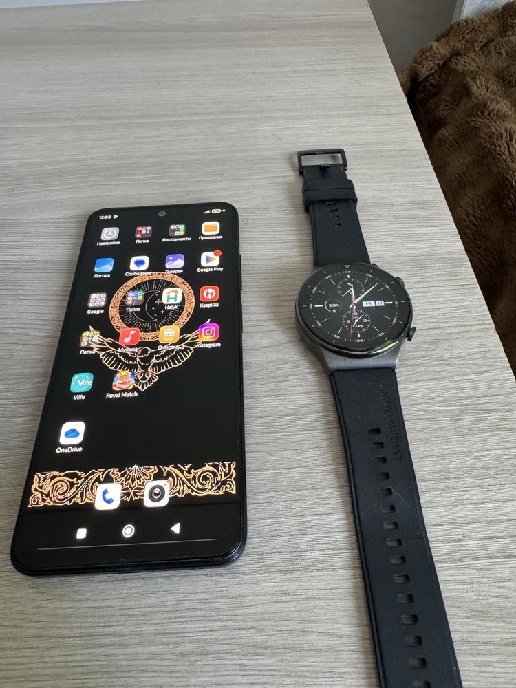 Продам Редми нот 11 часы huawei watch gt