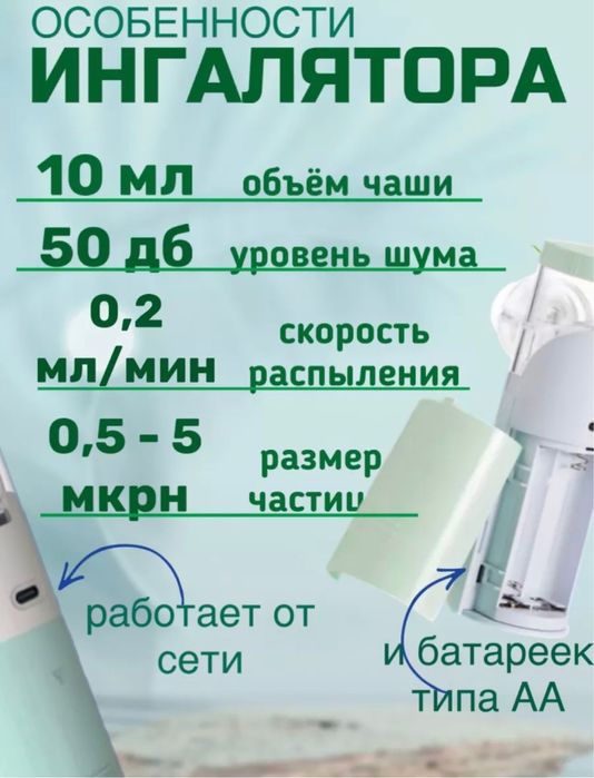 Ингалятор небулайзер