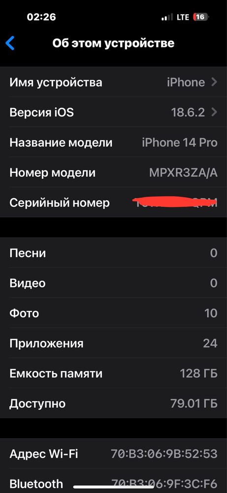 Iphone 14pro Black
