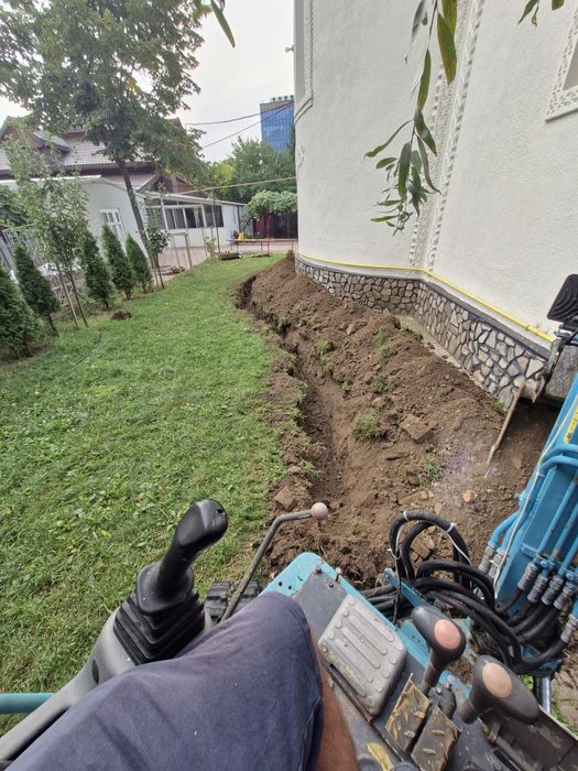 miniexcavator cu picon
