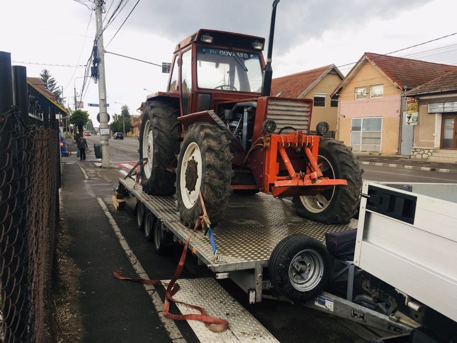Transport tractoare, tractari auto, utilaje agricole, autoutilitare