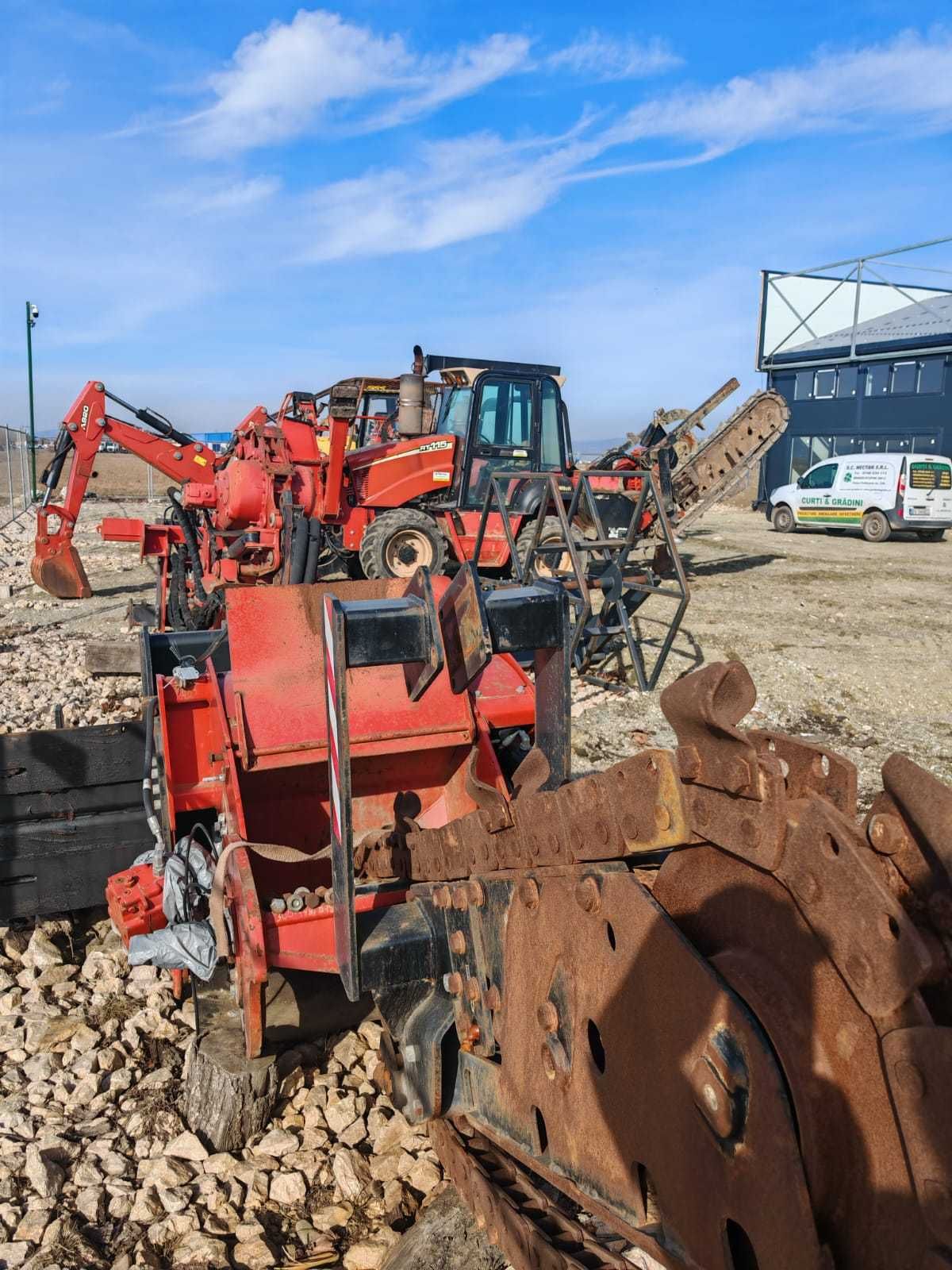 Utilaje multifunctionale Ditch Witch pentru sapaturi santuri