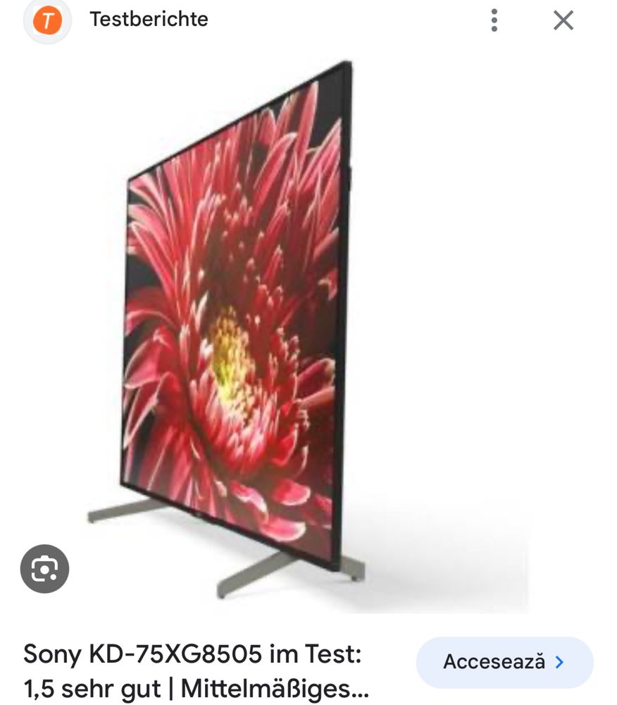 Sony Bravia KD-75XG8505