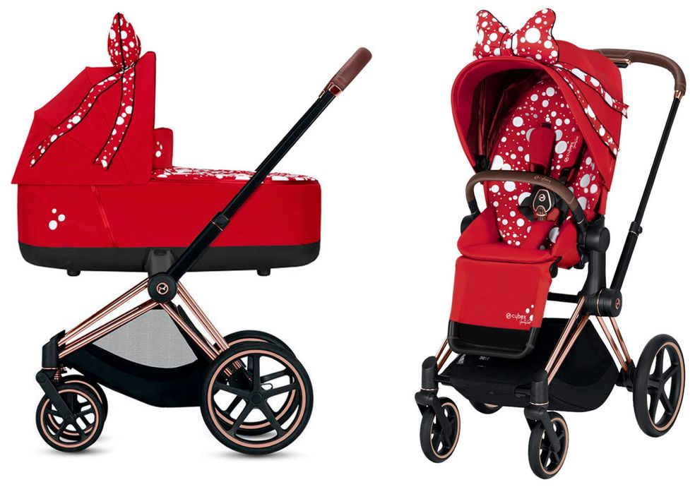 Cybex E-Priam petticoat , пълен комплект с електрическо шаси
