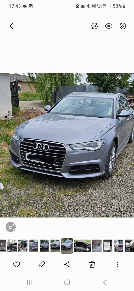 Portiera Usa Audi A6 C7 Facelift 2018 LX7P Stanga Dreapta Fata Spate