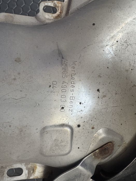 Дифузьор за Mercedes GLC coupe w253 / ГЛЦ купе w253 за AMG броня