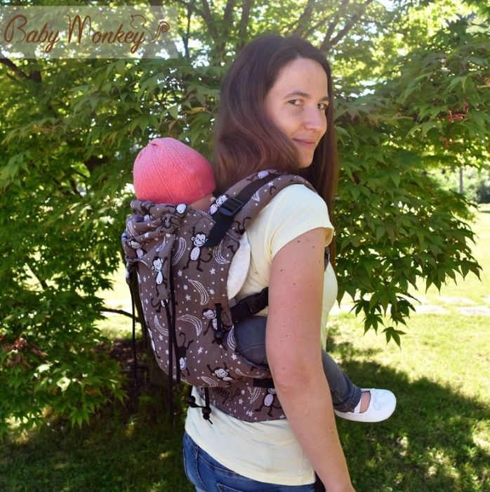 Регулируема ерго раница Baby Monkey Regolo - 5-48 месеца | цветове