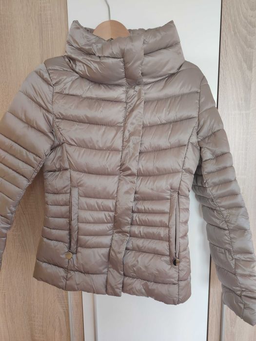 Дамско яке в цвят капучино