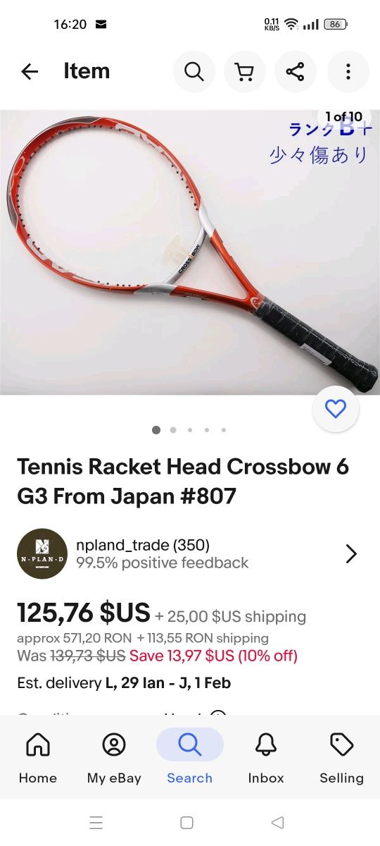 Racheta tenis Head crossbow 6!