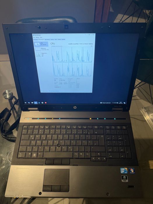 Laptop i7 HP elitebook 8740w