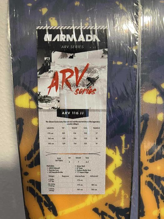 Armada ARV 116 JJ 185 cm Ski / Schi Freeride Powder