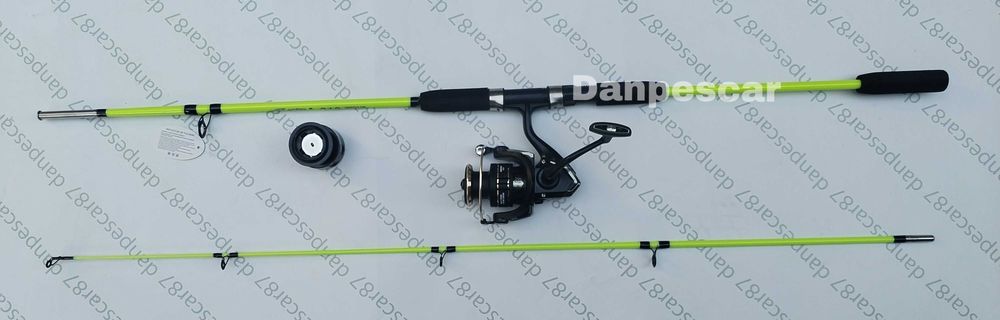 SET Lanseta WB fibra sticla plina 2,10m cu Mulineta FL HP5000 7 rul