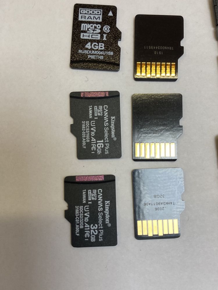 Memory card SD 32 gb 10 class Kingston canvas plus U1 A1 карти памет