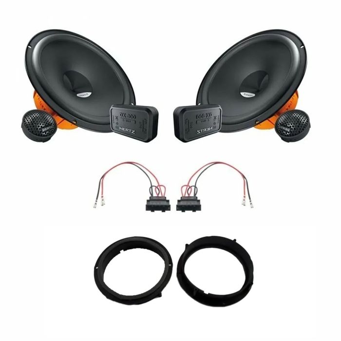 Pachet difuzoare Hertz Dieci dedicate usi fata Skoda Superb B6 (2008 - 2015)