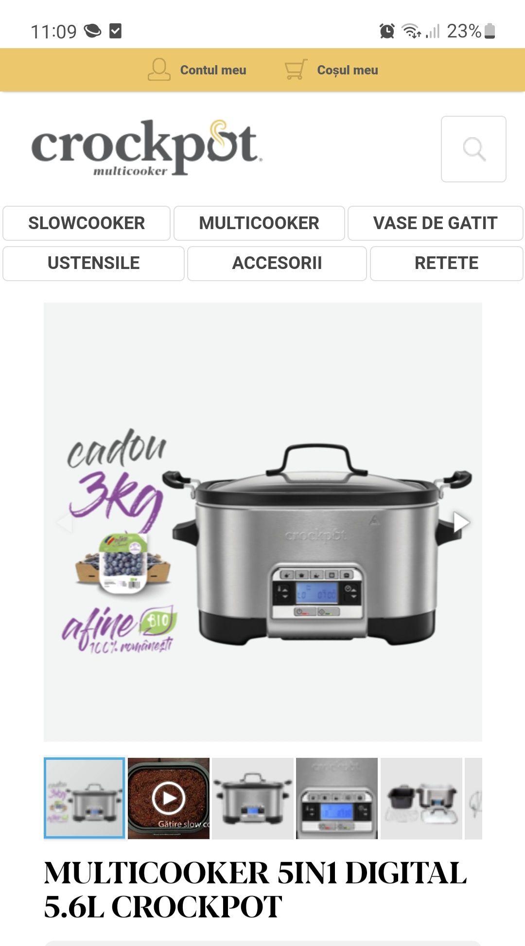 Crockpot - oala gatit Multicooker