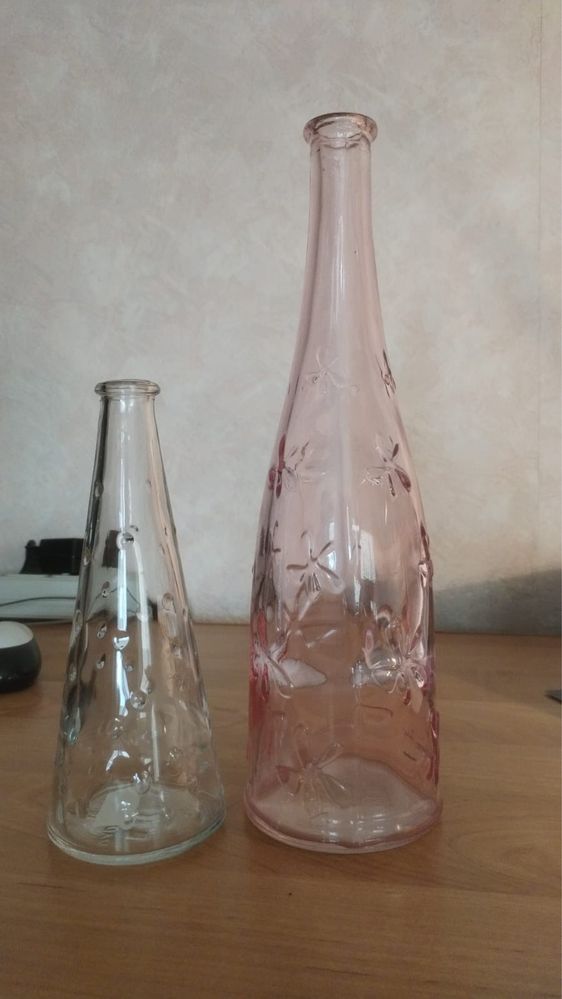 Декоративные бутылки икея