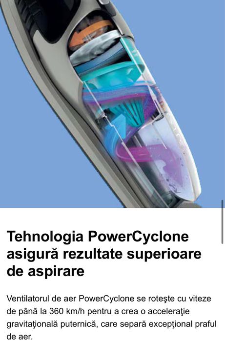 Philips PowerPro Duo | Aspirator fără fir 2 în 1