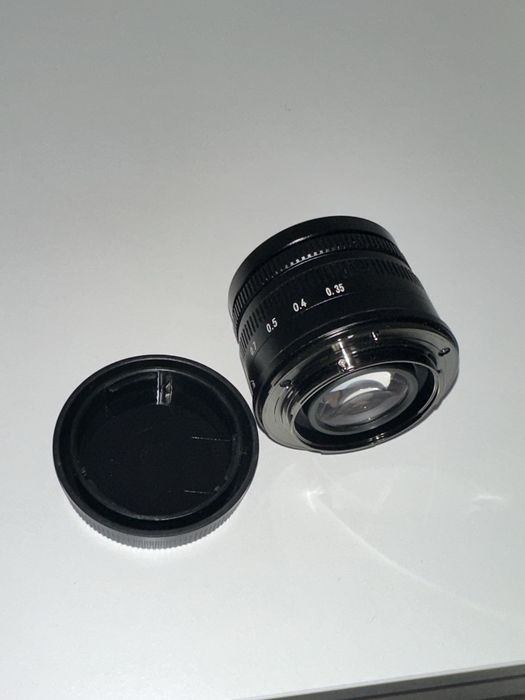 Obiectiv Manual 7Artisans 35mm F1.4 APS-C Negru pentru Sony E-Mount