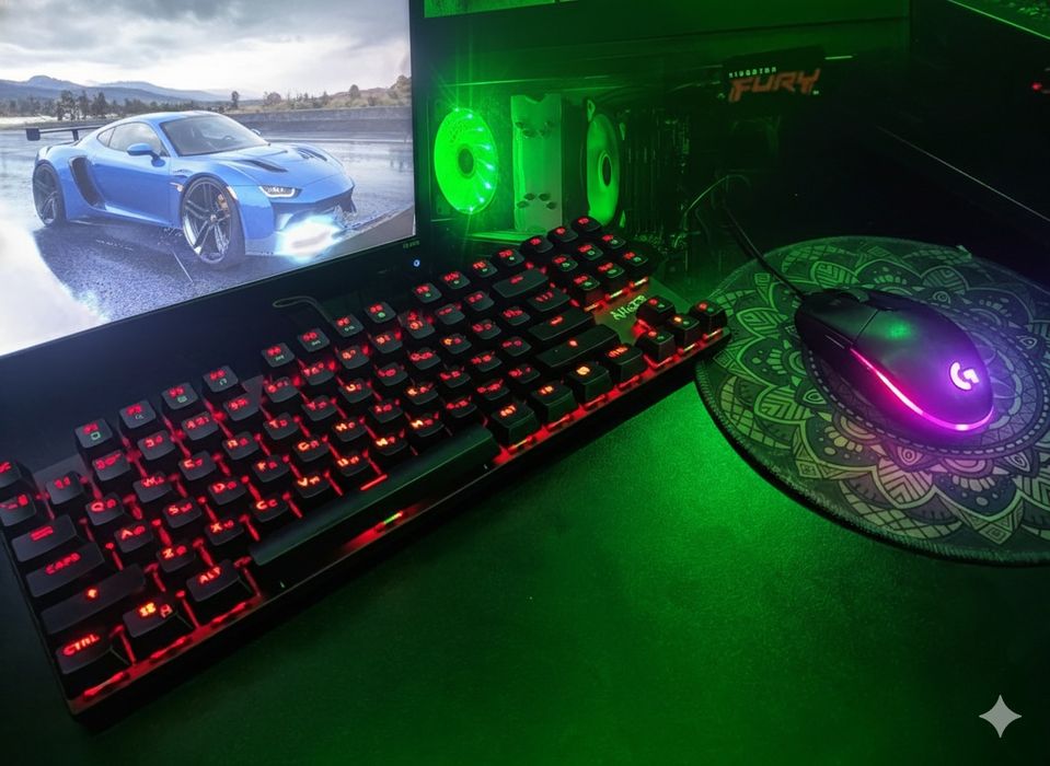 Продаю Игровой компьютер!С монитором.