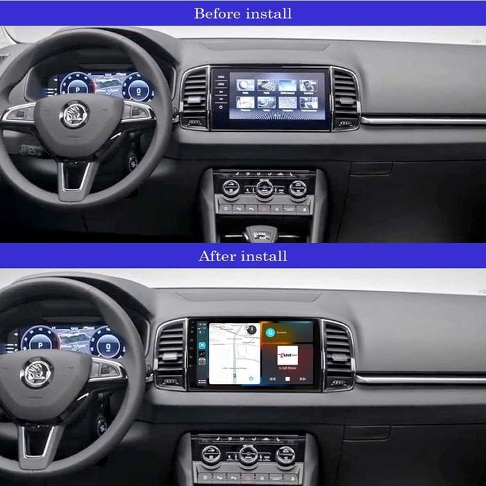 Мултимедия за Skoda Kodiaq Karoq Android навигация плеър 2DIN Кодиак